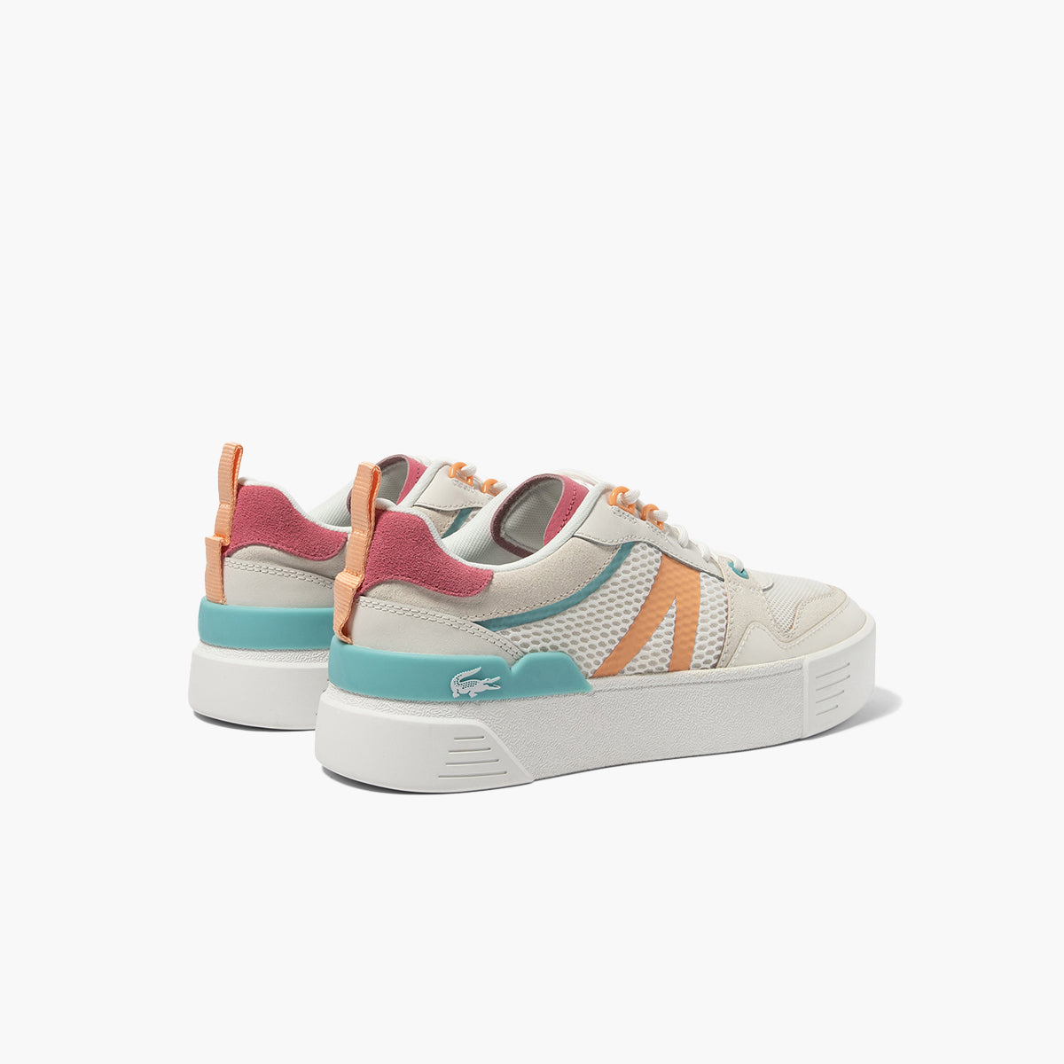 Women's Lacoste L002 Leather Heel Pop Trainers