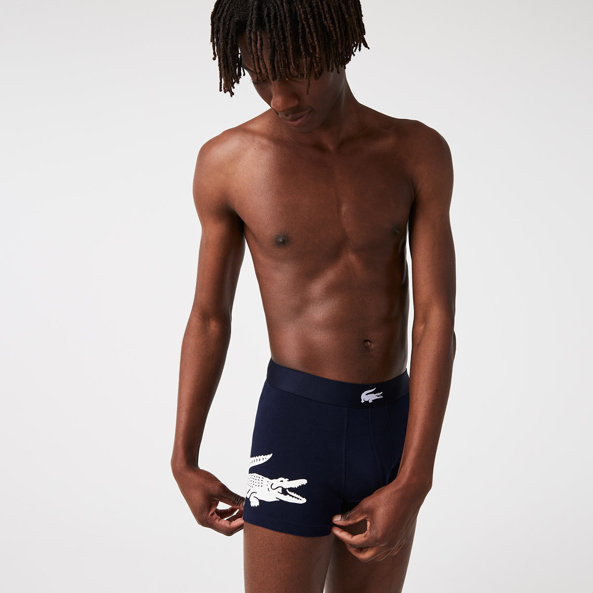 Lacoste 3-Pack Stretch Cotton Trunks