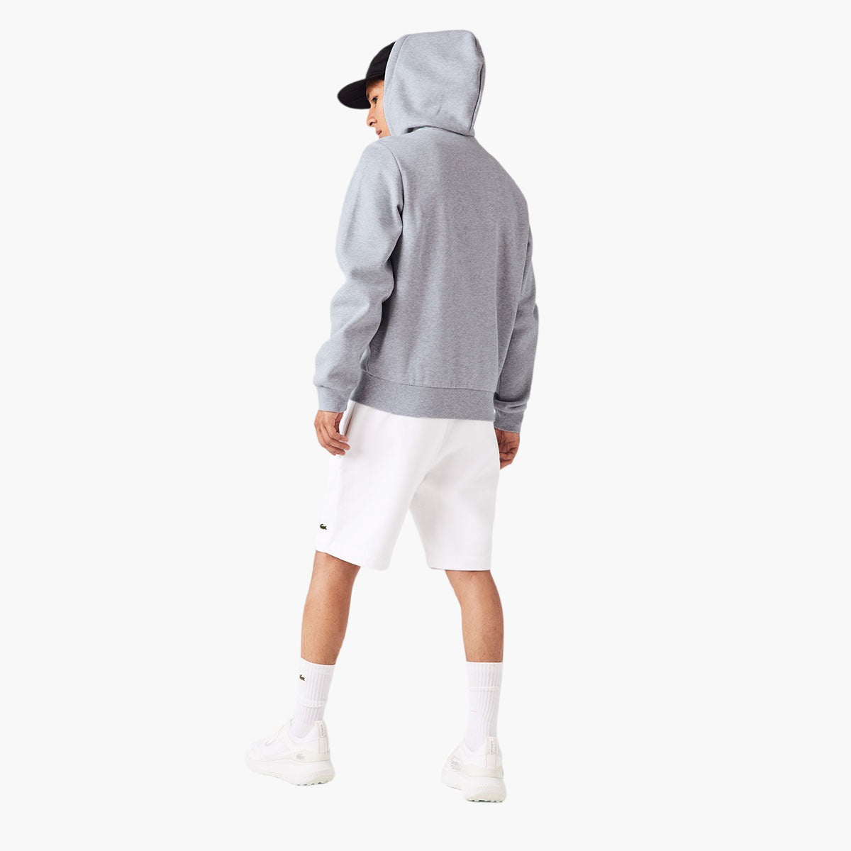 Men'S Lacoste Kangaroo Pocket Fleece Zipped Sweatshirt
