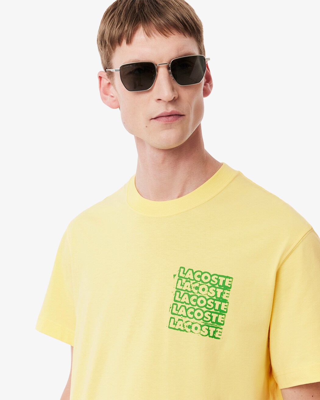 Lacoste Cotton Jersey Graphic T-shirt