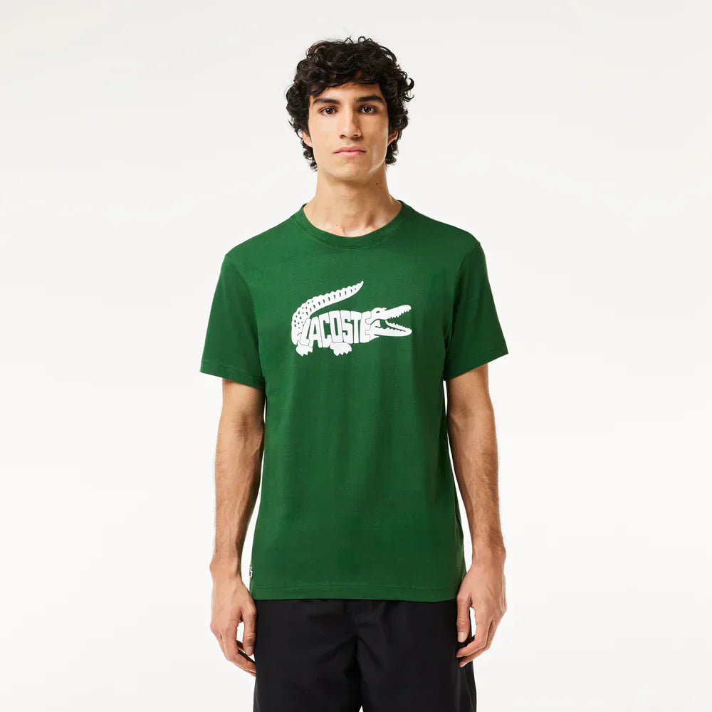 Lacoste Sport Ultra-Dry Croc Print T-shirt