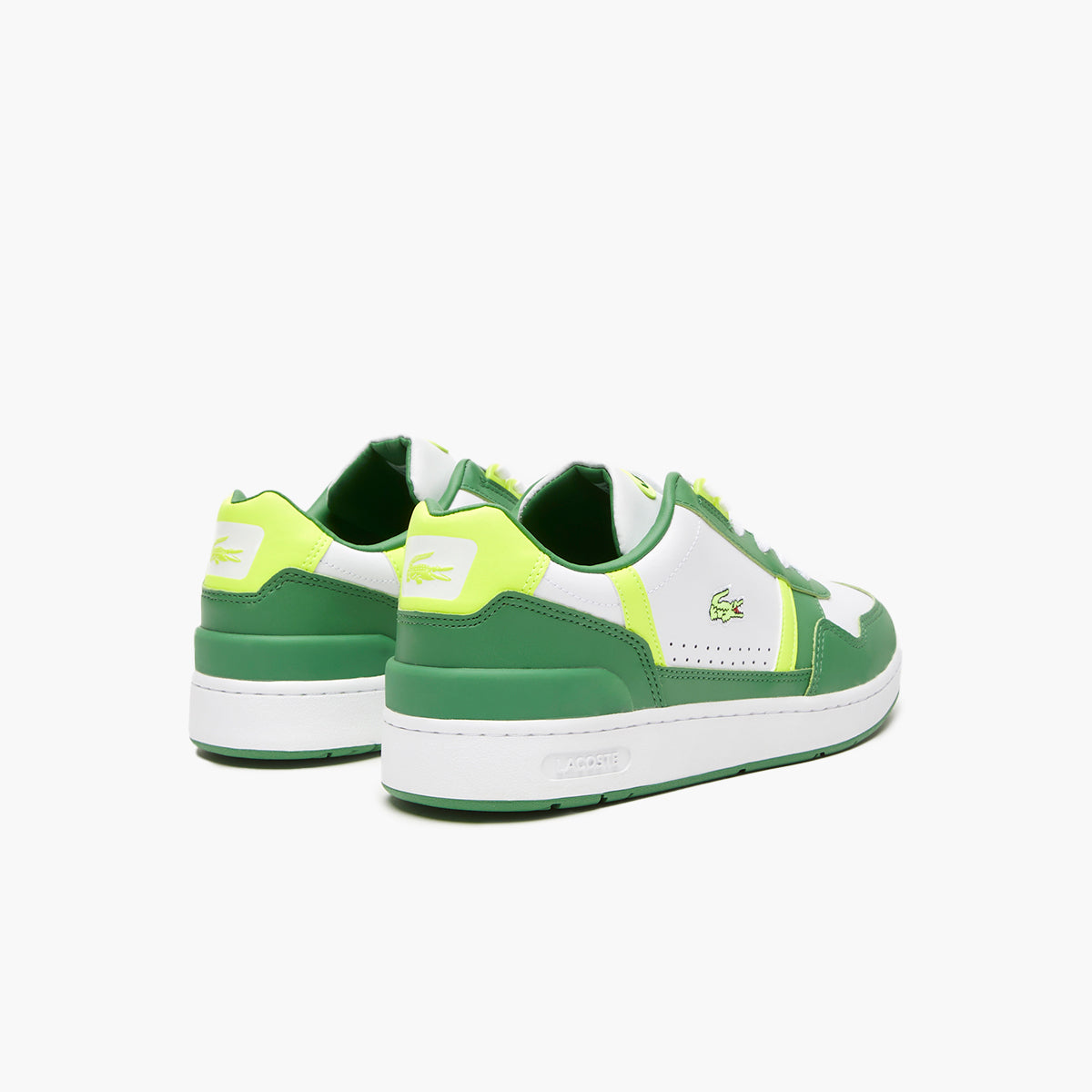 T-Clip Leather Colour Block Trainers