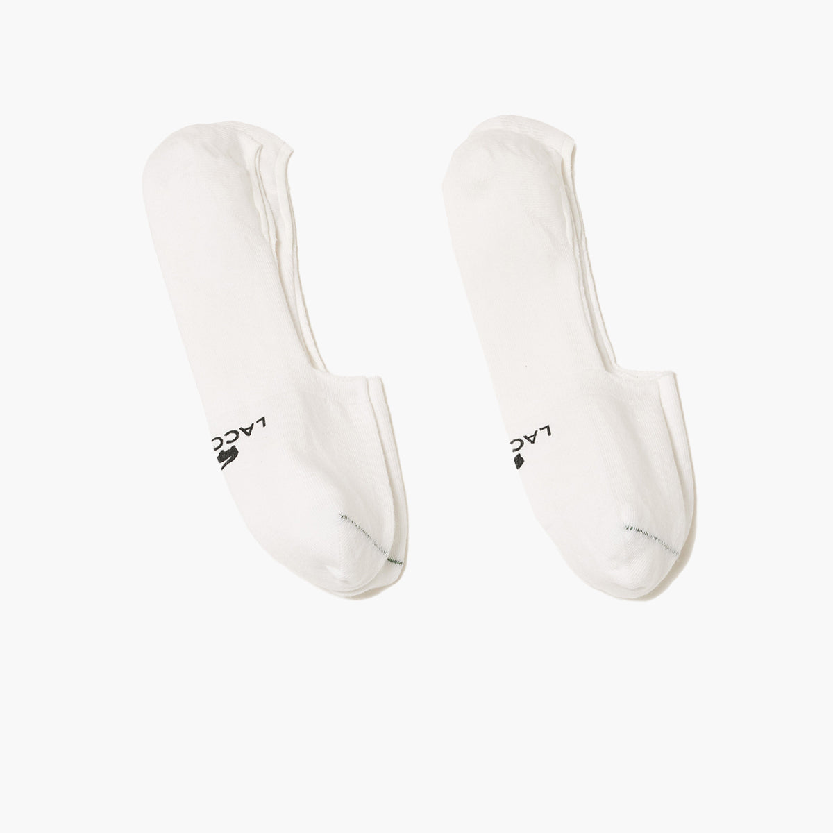 Lacoste Unisex Organic Cotton Jersey No-Show Socks