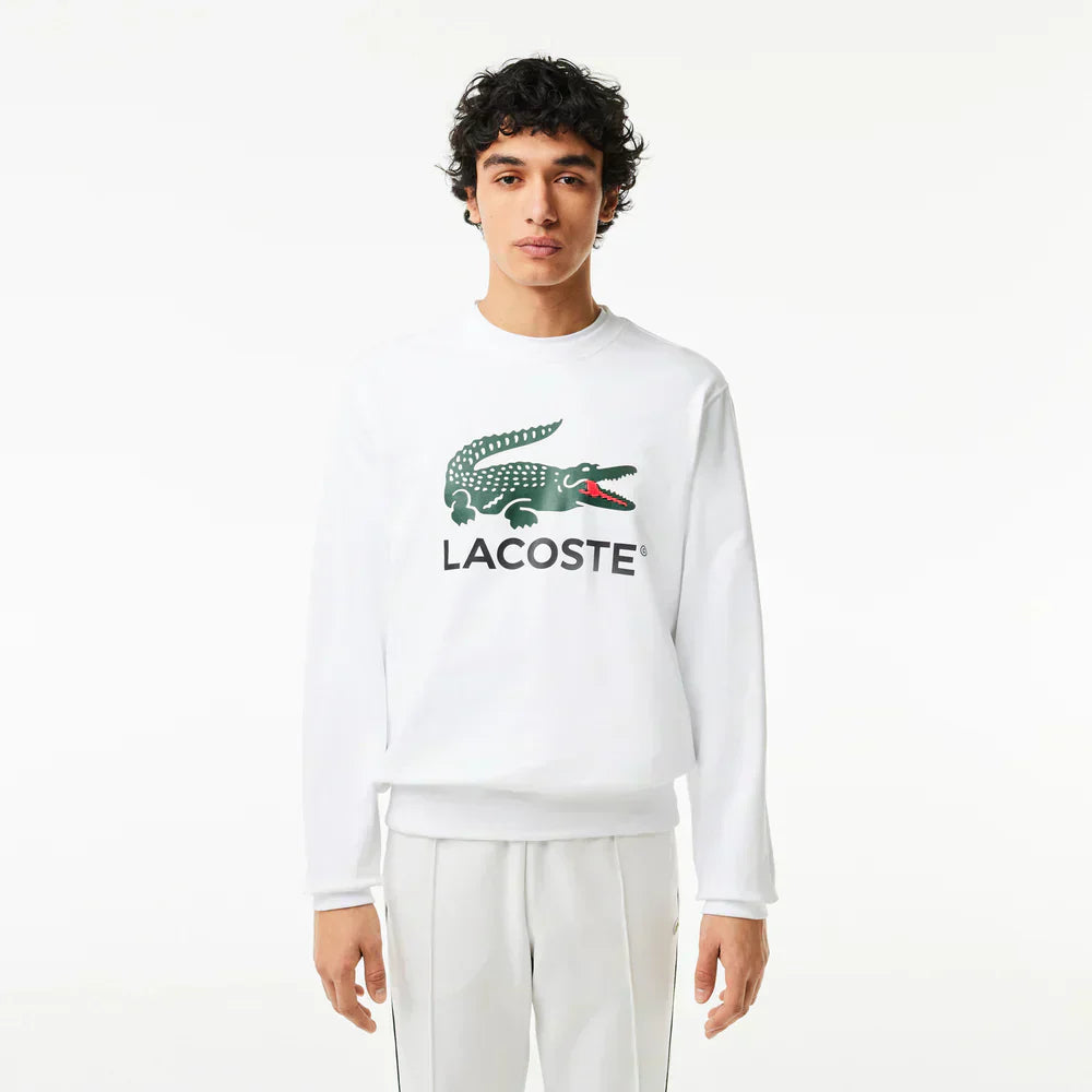 Lacoste Classic Fit Cotton Fleece Sweatshirt